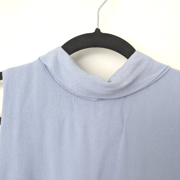 Topshop Light Blue Midi Dress - Picture 5 of 7